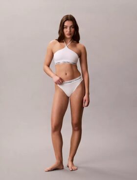 Icon Baumwoll-Modal-Halter-Bralette Unlined