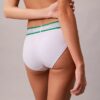 Icon Baumwoll-Modal-Streifen-Bikini