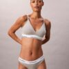 Icon Baumwoll-Modal-Umstands-Bralette mit leichtem Futter
