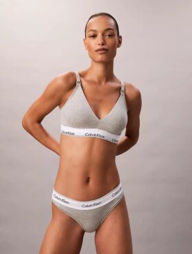 Icon Baumwoll-Modal-Umstands-Bralette mit leichtem Futter