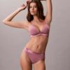 Icon Baumwolle-Modal-Metallic-Triangel-Bralette mit leichtem Futter
