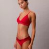 Icon Baumwolle-Modal-Metallic-Triangel-Bralette mit leichtem Futter