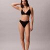 Icon Baumwolle-Modal-Metallic-Triangel-Bralette mit leichtem Futter