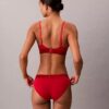 Icon Baumwolle-Modal-Metallic-Triangel-Bralette mit leichtem Futter