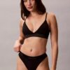 Icon Baumwolle-Modal-Metallic-Triangel-Bralette mit leichtem Futter