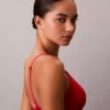 Icon Baumwolle-Modal-Metallic-Triangel-Bralette mit leichtem Futter