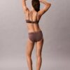 Icon Baumwolle-Modal-Metallic-Triangel-Bralette mit leichtem Futter