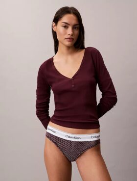 Icon Bikini aus Baumwolle und Modal