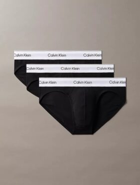 Icon Cotton Stretch 3er-Pack Slip mit niedriger Leibhöhe