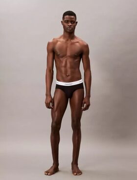 Icon Cotton Stretch 3er-Pack Slip mit niedriger Leibhöhe