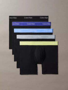 Icon Cotton Stretch Boxer Briefs im 5er-Pack