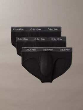 Icon Cotton Stretch Metallic 3er-Pack Hüftslip