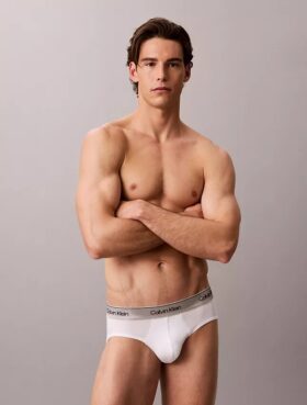 Icon Cotton Stretch Metallic 3er-Pack Hüftslip