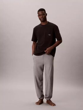 Icon Cotton Stretch Monologo-Schlaf-T-Shirt