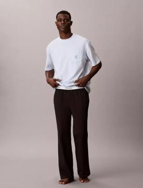 Icon Cotton Stretch Monologo-Schlaf-T-Shirt