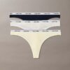 Icon Logo 3er-Pack Low-Rise-Thong