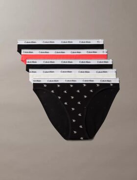 Icon Logo 5er-Pack Bikini mit niedriger Leibhöhe