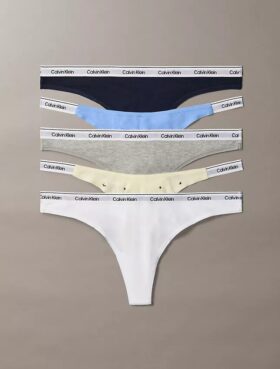 Icon Logo 5er-Pack gemischte Thongs