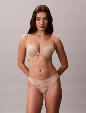 Icon Logo Spitzen-Thong