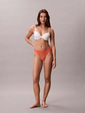 Icon Logo Spitzen-Thong