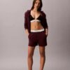 Icon Schlafshorts aus Baumwollfrottee
