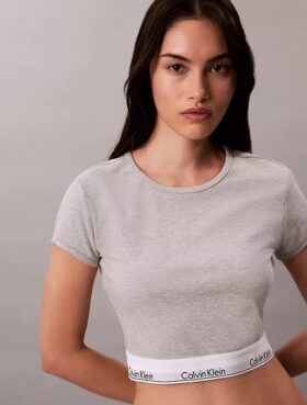 Icon Sport Baumwoll-Cropped-T-Shirt