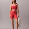 Icon Sport Bike-Shorts mit hoher Taille