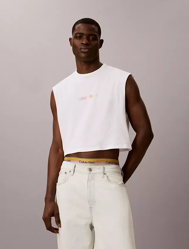 Intense Power Pride Crop-Muscle-Tank Intense Power Pride Crop-Muscle-Tank