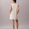 Interlock-Minikleid mit V-Ausschnitt Interlock-Minikleid mit V-Ausschnitt