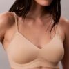 Invisibles Gel Wire Leicht gefütterte Bralette