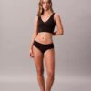 Invisibles Leicht gefütterte Bralette mit V-Ausschnitt