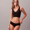 Invisibles Leicht gefütterte Bralette mit V-Ausschnitt