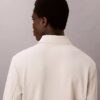 Jacquard-Polo-Pullover in lockerer Passform