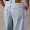 Jeans aus Leinenmischung mit weitem Bein Jeans aus Leinenmischung mit weitem Bein