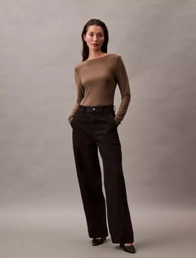 Jeans mit hoher Leibhöhe