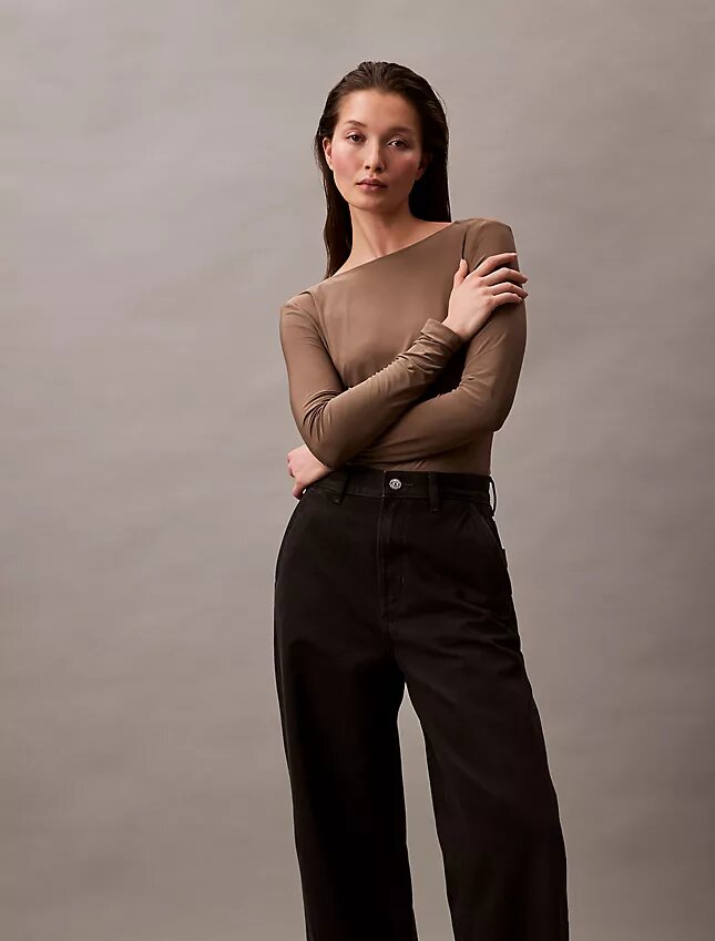 Jeans mit hoher Leibhöhe Jeans mit hoher Leibhöhe
