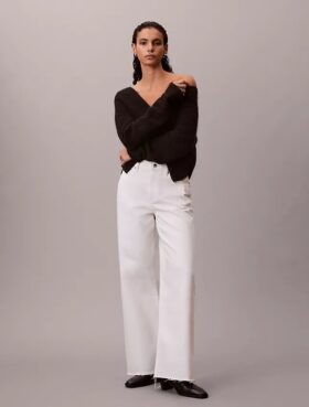 Jeans mit weitem Bein