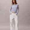 Jeans mit weitem Bein Jeans mit weitem Bein