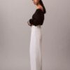 Jeans mit weitem Bein Jeans mit weitem Bein