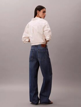 Jeans mit weitem Bein
