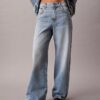 Jeans mit weitem Bein Jeans mit weitem Bein
