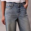 Jeans mit weitem Bein