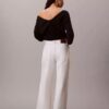Jeans mit weitem Bein Jeans mit weitem Bein