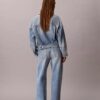 Jeans mit weitem Bein Jeans mit weitem Bein