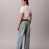Jeans mit weitem Bein Jeans mit weitem Bein