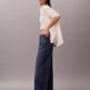 Jeans mit weitem Bein Jeans mit weitem Bein