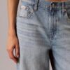 Jeans mit weitem Bein Jeans mit weitem Bein