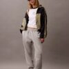 Jogginghose aus Fleece mit Monogram Jogginghose aus Fleece mit Monogram