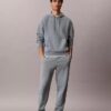 Jogginghose aus Fleece mit Monogram Jogginghose aus Fleece mit Monogram