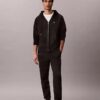 Jogginghose aus Fleece mit Monogram Jogginghose aus Fleece mit Monogram